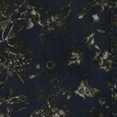 Men Shirt Print Green Regular Fit