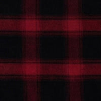 Men Shirt Check Red Regular Fit