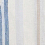 Men Shirt Stripe Off-White Regular Fit