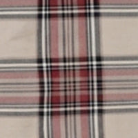 Men Shirt Check Red Regular Fit
