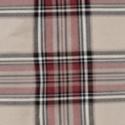Men Shirt Check Red Regular Fit