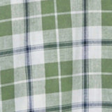 Men Shirt Check Green Regular Fit