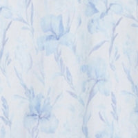 Men Shirt Print Ice Blue Regular Fit