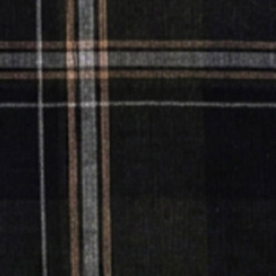 Men Shirt Check Green Regular Fit
