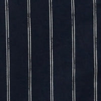 Men Shirt Stripe Black Regular Fit