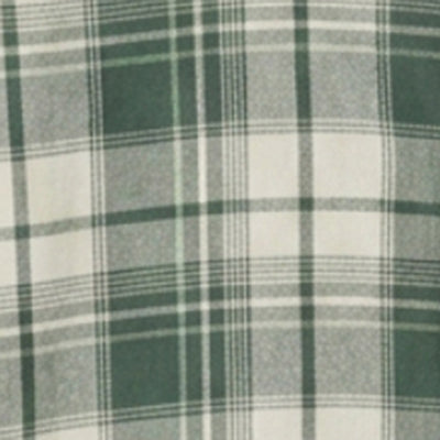 Men Shirt Check Green Regular Fit