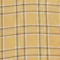 Men Shirt Check Yellow Regular Fit