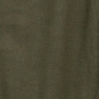Women Trouser Straight Fit Green High Rise