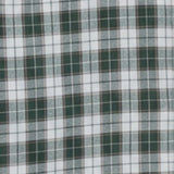 Men Shirt Check Green Regular Fit