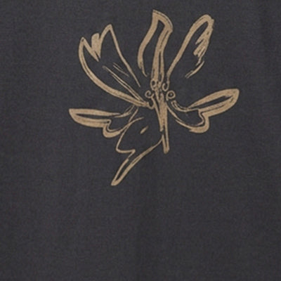 Men T-Shirt PRINT Black Regular Fit
