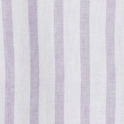 Men Shirt Stripe Lilac Regular Fit