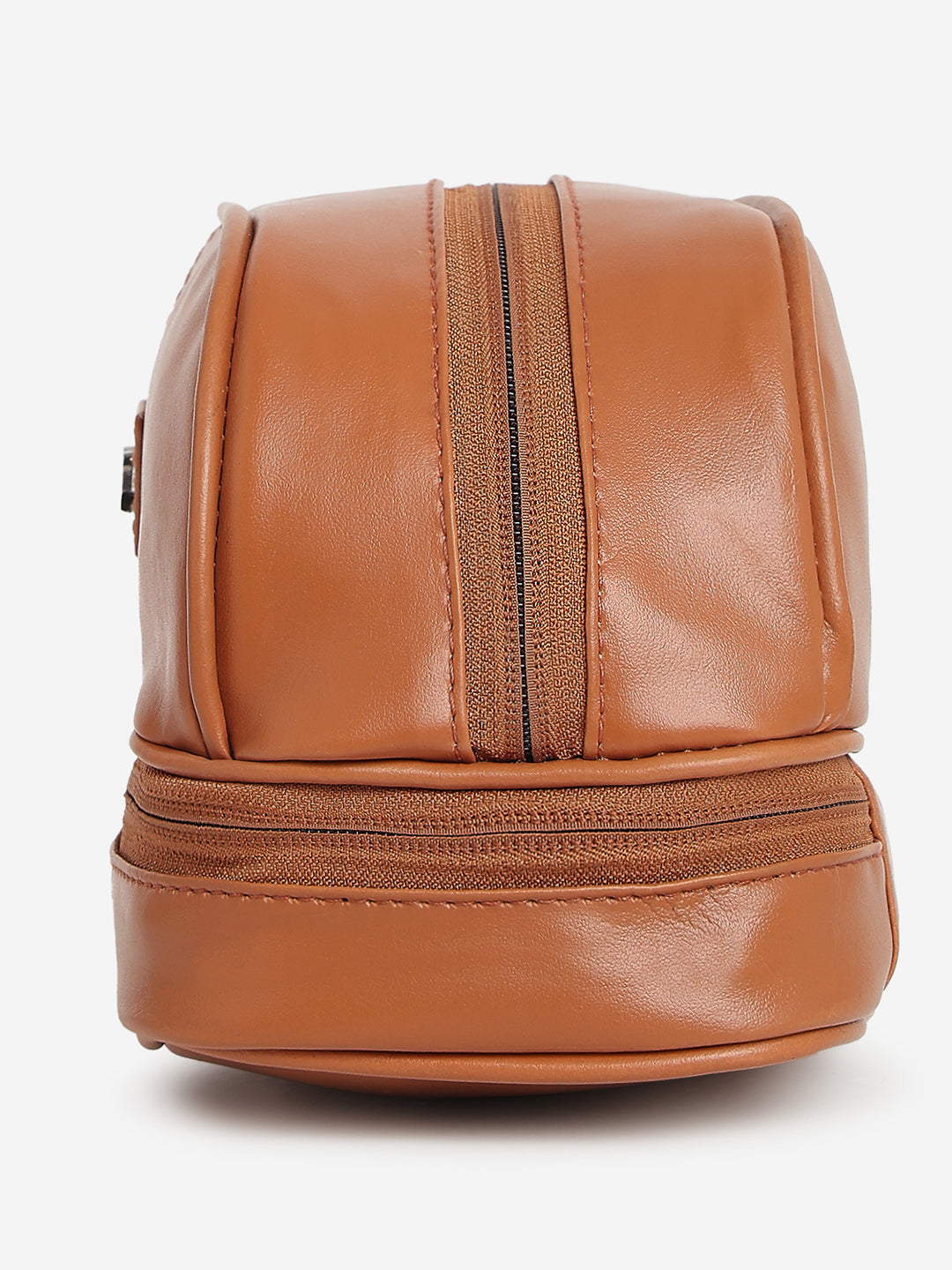 Unisex Tan PU Bag