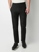 Underjeans Lounge Pant Slim Fit Black Mid-Rise