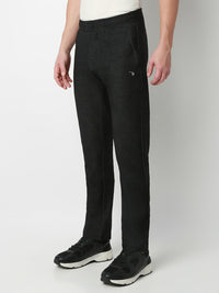 Underjeans Lounge Pant Slim Fit Black Mid-Rise