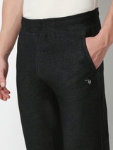 Underjeans Lounge Pant Slim Fit Black Mid-Rise