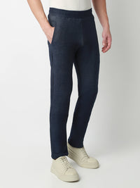 Underjeans Lounge Pant Slim Fit Blue Mid-Rise