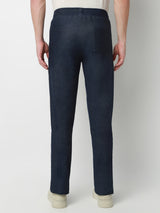Underjeans Lounge Pant Slim Fit Blue Mid-Rise