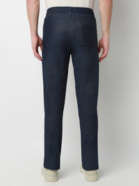 Underjeans Lounge Pant Slim Fit Blue Mid-Rise
