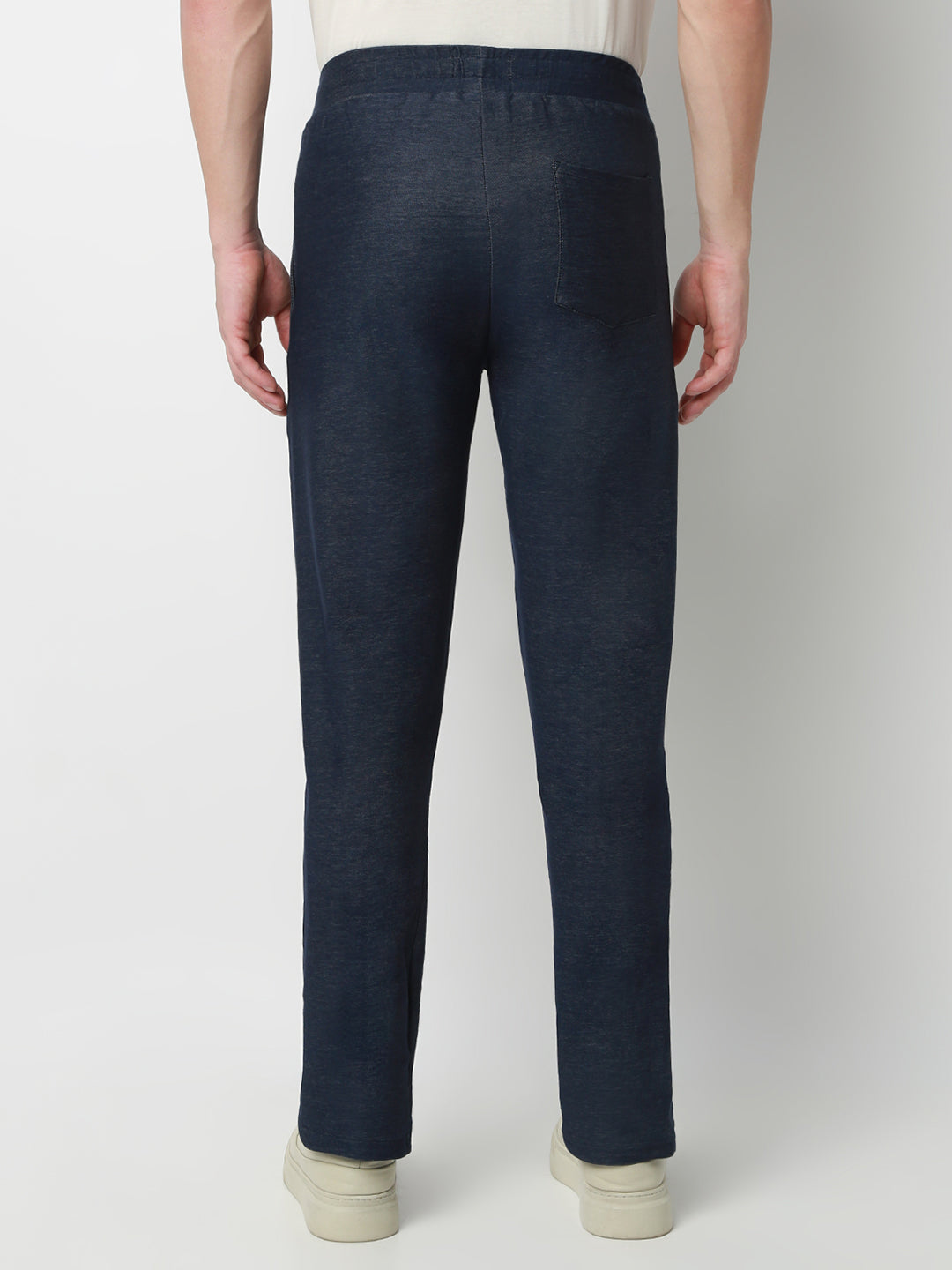 Underjeans Lounge Pant Slim Fit Blue Mid-Rise