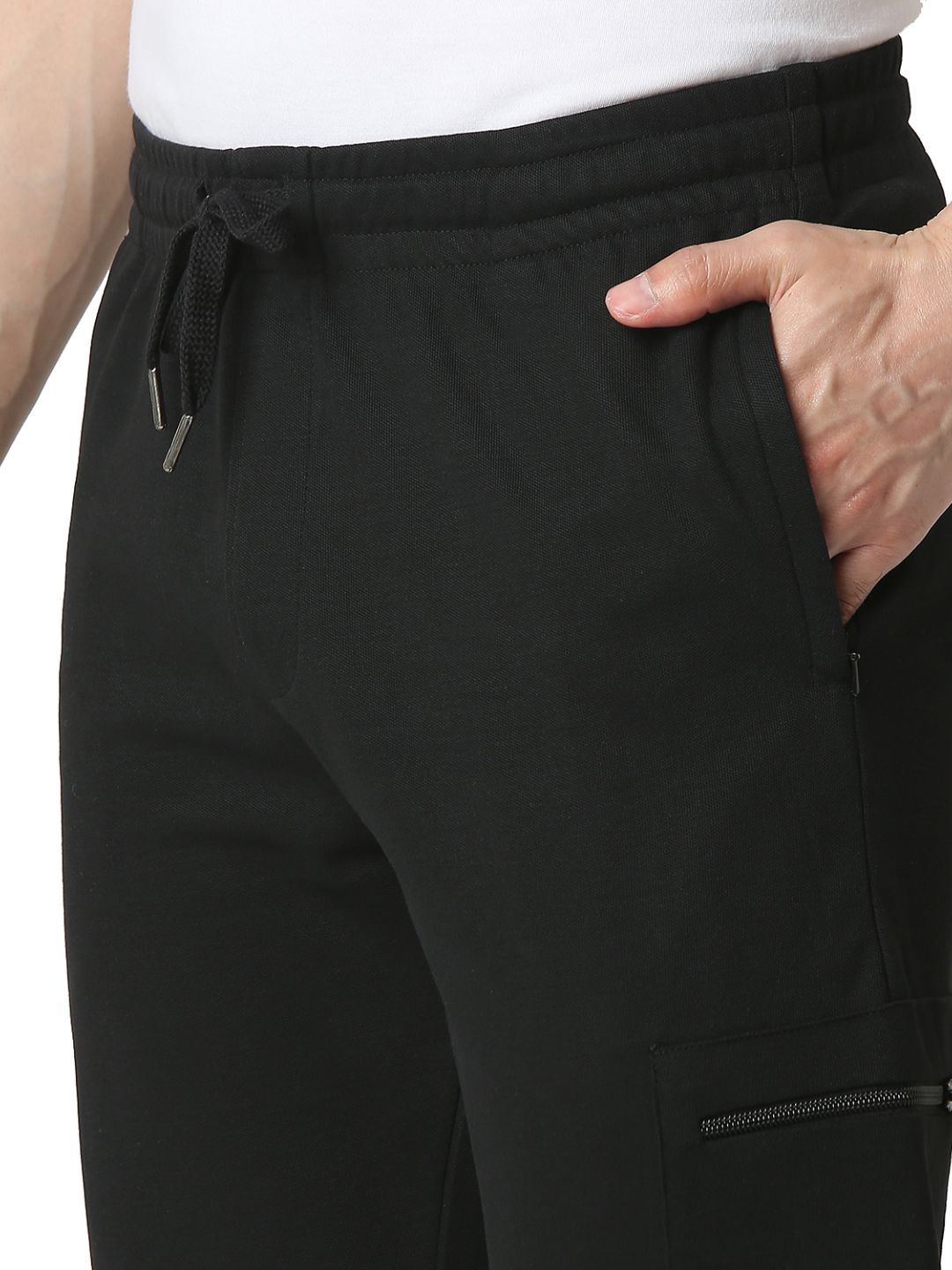 Underjeans Cargo Pant Regular Fit Black