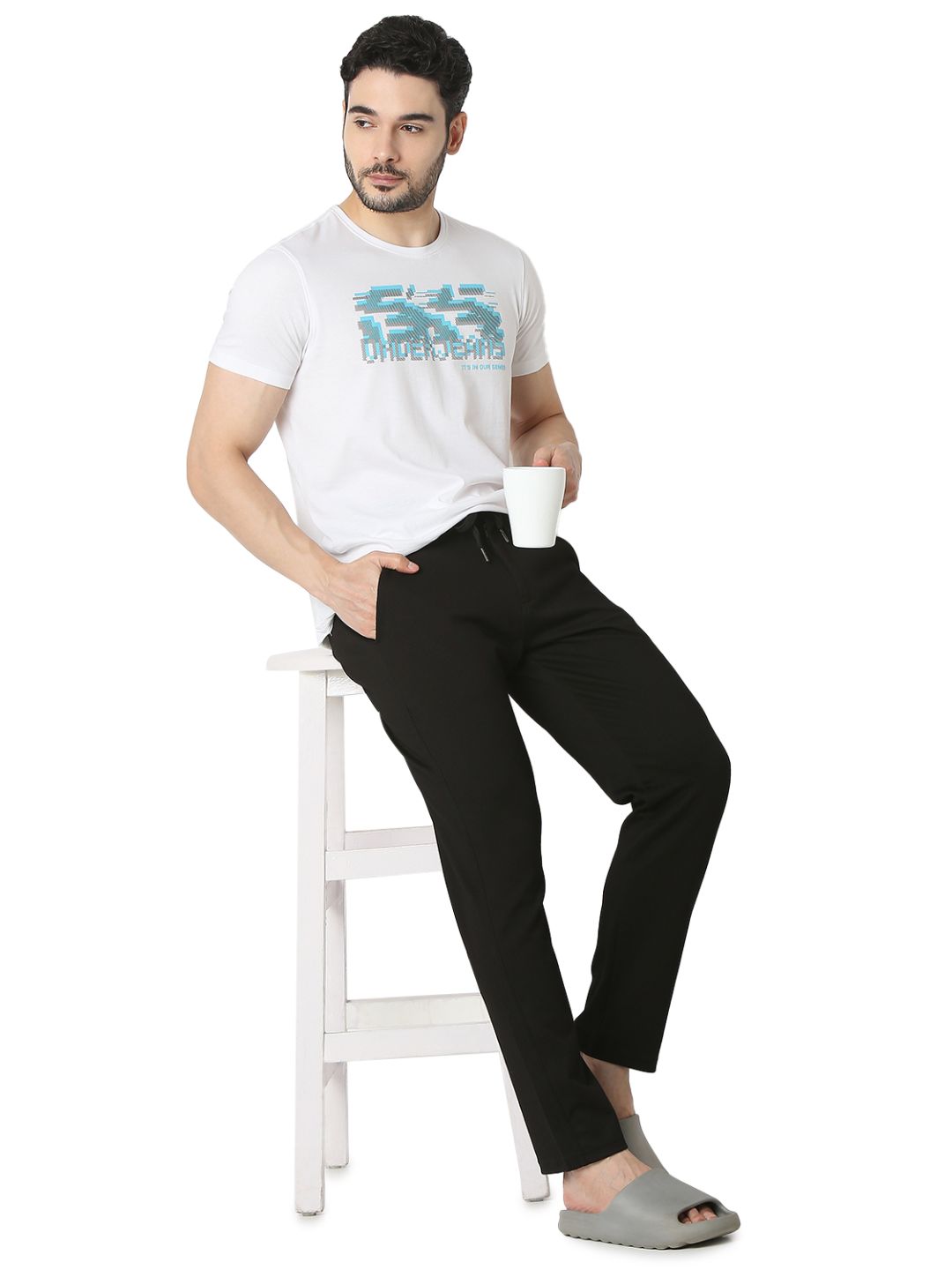 Underjeans Cargo Pant Regular Fit Black