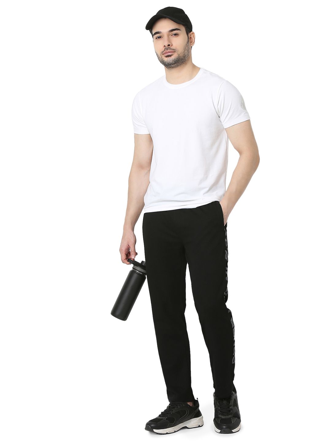 Underjeans Lounge Pant Black Regular Fit