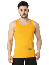 Underjeans Yellow Regular Fit Vest