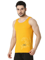 Underjeans Yellow Regular Fit Vest
