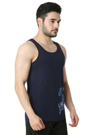 Underjeans Navy Regular Fit Vest
