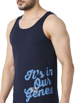 Underjeans Navy Regular Fit Vest