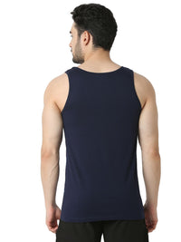 Underjeans Navy Regular Fit Vest
