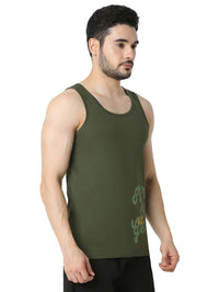 Underjeans Olive Regular Fit Vest