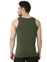 Underjeans Olive Regular Fit Vest