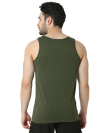 Underjeans Olive Regular Fit Vest