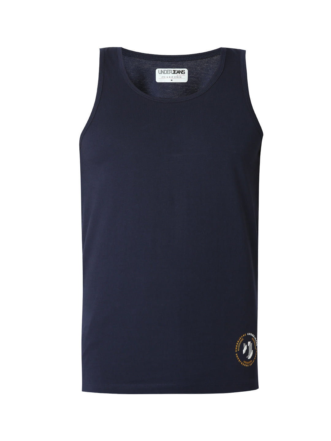 Underjeans By Spykar Men Premium Navy Vest