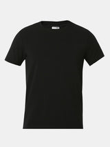 Underjeans T-Shirt Solid Black Regular Fit