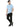 Underjeans T-Shirt Solid Blue Regular Fit