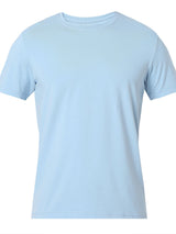 Underjeans T-Shirt Solid Blue Regular Fit