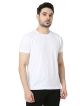 Underjeans T-Shirt Solid White Regular Fit