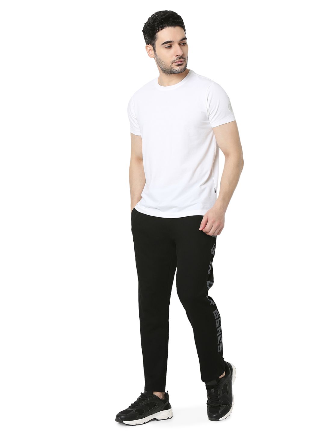 Underjeans T-Shirt Solid White Regular Fit