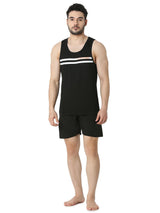 Underjeans Black Regular Fit Vest