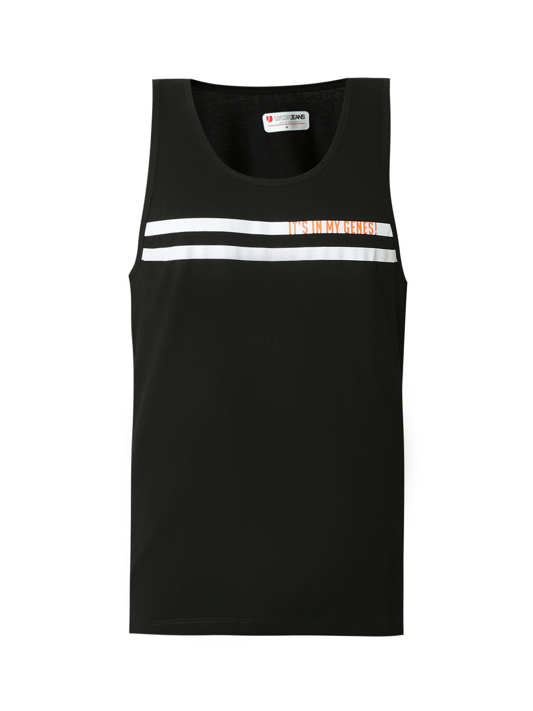 Underjeans Black Regular Fit Vest