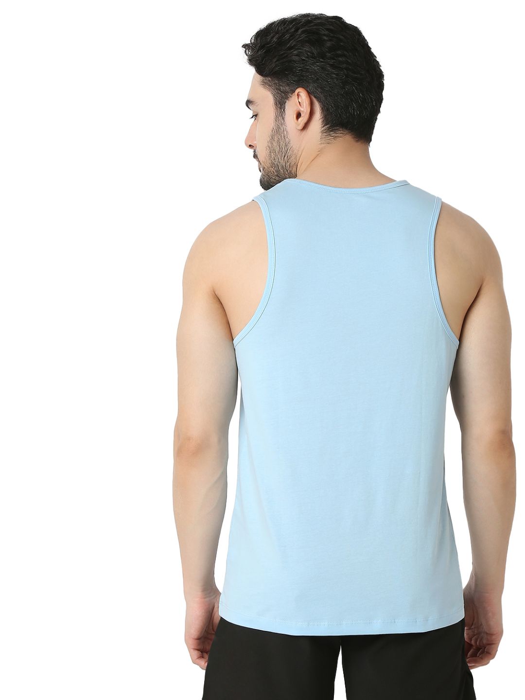 Underjeans Blue Regular Fit Vest