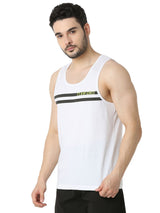 Underjeans White Regular Fit Vest