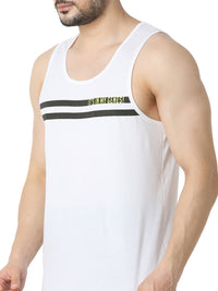 Underjeans White Regular Fit Vest