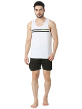Underjeans White Regular Fit Vest