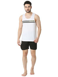 Underjeans White Regular Fit Vest