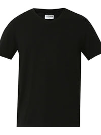 Underjeans T-Shirt Solid Black Regular Fit