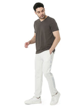 Underjeans T-Shirt Solid Grey Regular Fit