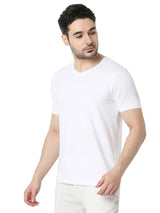 Underjeans T-Shirt Solid White Regular Fit